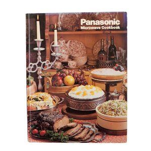 Panasonic Microwave Cookbook Vintage 1978 Recipes Colorful Illustrated Hardcover